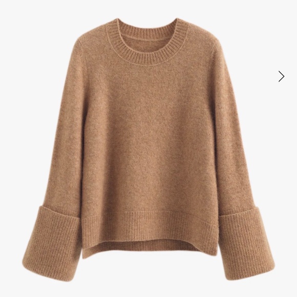 Cuyana Alpaca wool blend crewneck sweater - Picture 1 of 7